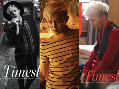 G-Dragon Berpose dalam 3 Cover Berbeda untuk W Magazine Januari 2014!